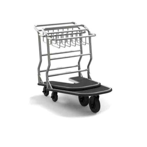 Suncast Commercial Nesting Cart with Rubber Platform, Steel